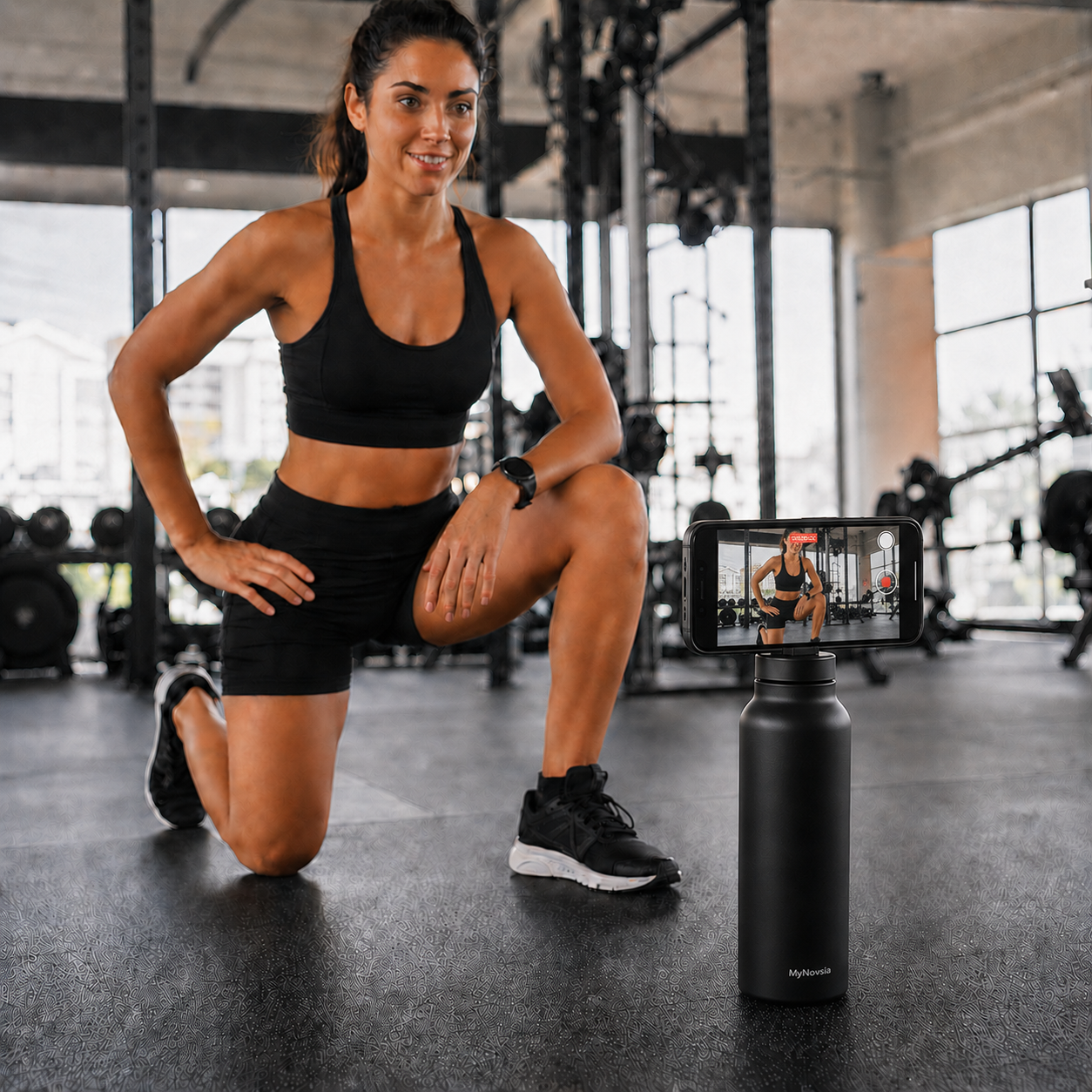 HydraStand Pro — Magnetic Phone Tripod Thermal Bottle