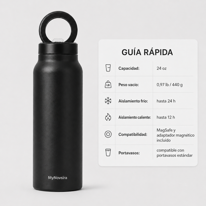 HydraStand Pro — Magnetic Phone Tripod Thermal Bottle
