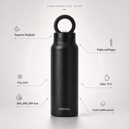 HydraStand Pro — Magnetic Phone Tripod Thermal Bottle